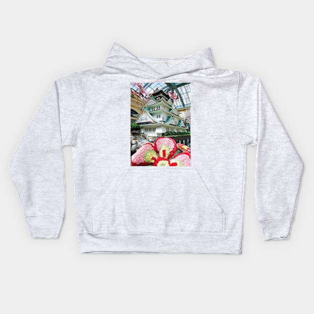 Japanese Spring Study 5 Kids Hoodie by bobmeyers